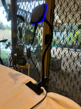 Load image into Gallery viewer, 15W RGB LED Magsafe Magnetic Wireless Charger Phone Holder with 360° Flexible Goose Neck & Blig Clamp