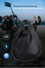 Load image into Gallery viewer, Portable Storage Bag for Motorcycle Helmets Backpack with Large Capacity and Buckle Closure