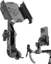 Load image into Gallery viewer, Motorcycle Cell Phone Holder - Scooter Phone Clip Cycling Phone Stand | Motorcycle Handlebar Mount Cell Phone Holder Anti-Slip Handlebar Clamp for Motorcycle
