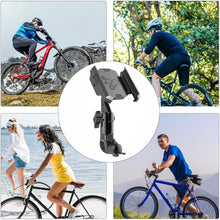 Load image into Gallery viewer, Motorcycle Cell Phone Holder - Scooter Phone Clip Cycling Phone Stand | Motorcycle Handlebar Mount Cell Phone Holder Anti-Slip Handlebar Clamp for Motorcycle