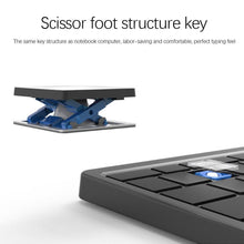 Load image into Gallery viewer, Universal 78 Keys Bluetooth Wireless Keyboard Touch Pad Detachable Magnetic Stand