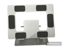 Load image into Gallery viewer, Adjustable Laptop Stand Portable Ergonomic Aluminum Laptop Computer Stand with Heat-Vent Compatible with 10-18 Inches Notebook Computer (Thickness 4mm, Silver)