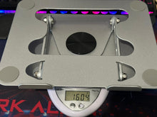 Load image into Gallery viewer, Laptop Notebook Tablet Stand, Height Adjustable, Foldable, Ergonomic Design with 360° Rotating Base (26cm x 22cm) Compatible with Laptop 11" to 17" Inch