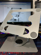 Load image into Gallery viewer, Laptop Notebook Tablet Stand, Height Adjustable, Foldable, Ergonomic Design with 360° Rotating Base (26cm x 22cm) Compatible with Laptop 11" to 17" Inch