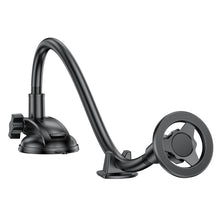 Load image into Gallery viewer, 360° 38cm Flexible Goose Neck Magnetic Magsafe Phone Mount for Car Windshield & Dashboard Adjustable Various Viewing Angles