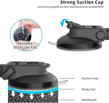 Load image into Gallery viewer, 360° 38cm Flexible Goose Neck Magnetic Magsafe Phone Mount for Car Windshield & Dashboard Adjustable Various Viewing Angles