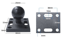 Load image into Gallery viewer, Portable Adjustable Desk Wall Mounting Plate Bracket Ball Stand Computer CCTV Screen HD Camera LCD Display Monitor VESA Mount