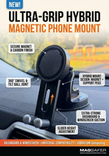 Load image into Gallery viewer, 360°Rotatable Magsafe Magnetic Holder with Base Slider for Car Windscreen and Dash Board