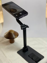 Load image into Gallery viewer, 360° Telescopic Magsafe Magnetic Phone Holder Overhead Live Forecast Sturdy Base Height 18-25cm