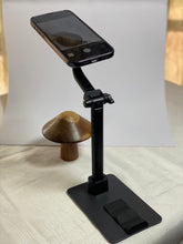 Load image into Gallery viewer, 360° Telescopic Magsafe Magnetic Phone Holder Overhead Live Forecast Sturdy Base Height 18-25cm