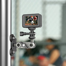 Load image into Gallery viewer, Foldable Hinge Design Magnetic Dual Mounting Points Phone/ Action Camera 360° Swivel & 90° Tilt