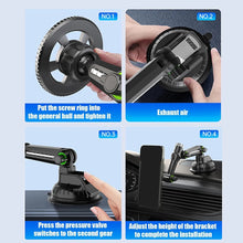Load image into Gallery viewer, 360° Multi Joints Flexible Long Arm Silicon Strong Suction Cup (80mm) Magnetic Magsafe Phone Mount