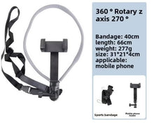 Load image into Gallery viewer, Neck Mount for Mini Sports Camera, such as DJI Insta360 Support Phones with Phone Bracket