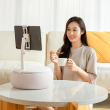 Load image into Gallery viewer, Phone Tablet Pillow Stand 360° Desktop Holder with Bean Bag Soft Pillow Support Size 4.5"-13"