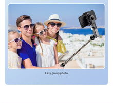 Load image into Gallery viewer, Auto Face Tracking 360° Gimbal Bluetooth Stabilizer Flexible Selfie Stick Tripod LED Fill Light - Q18