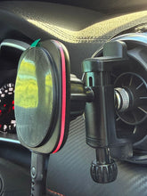 Load image into Gallery viewer, Car Phone Holder Car Navigation Round Air Vent with 15W Fast Wireless Charger