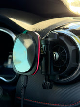 Load image into Gallery viewer, Car Phone Holder Car Navigation Round Air Vent with 15W Fast Wireless Charger