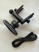 Load image into Gallery viewer, Car Phone Holder Car Navigation Round Air Vent with 15W Fast Wireless Charger