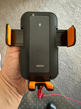 Load image into Gallery viewer, REMAX RM-C04 15W Fast Car Wireless Charger & Holder w Dash Mount/Air Vent Anti Fall Set