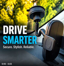Load image into Gallery viewer, Universal Car Phone Mount – Strong Suction Cup Dashboard & Windshield, Flexi Adjustable Angle