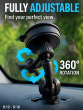 Load image into Gallery viewer, Universal Car Phone Mount – Strong Suction Cup Dashboard & Windshield, Flexi Adjustable Angle