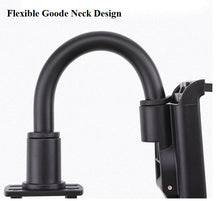 Load image into Gallery viewer, 360° Car Rearview Mirror Phone Mount Flexible Goose Design One Touch Phone Bracket support up to 11cm Width