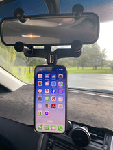 Load image into Gallery viewer, 360° Rotate Multi Angle Adjustment Magnetic Magsafe Phone Holder for Rear View Mirror