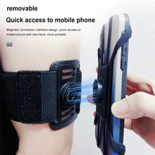 Load image into Gallery viewer, 360° Rotating Magnetic Wrist Strap Multifunctional Armband Phone Holder for Sports Phone Wrist Holder, Wrist Strap for Phone, Removable Armband Mobile Phone Holder