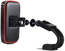 Load image into Gallery viewer, Universal 360° Waterproof Phone Case for Motorcycle Rearview Mirror Support for size up to 16.2cmx9cm