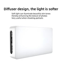 Load image into Gallery viewer, Bafang ST-196 rgb led video camera light, portable clip on panel light for camera/phone/laptop/tablet/computer 2500-9000k