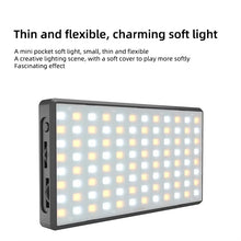Load image into Gallery viewer, Bafang ST-196 rgb led video camera light, portable clip on panel light for camera/phone/laptop/tablet/computer 2500-9000k