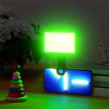 Load image into Gallery viewer, Bafang ST-196 rgb led video camera light, portable clip on panel light for camera/phone/laptop/tablet/computer 2500-9000k