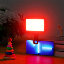 Load image into Gallery viewer, Bafang ST-196 rgb led video camera light, portable clip on panel light for camera/phone/laptop/tablet/computer 2500-9000k