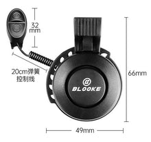 Load image into Gallery viewer, Electric Bike Horn Electronic Bicycle Bell 120 DB Waterproof 3 Sound Modes with Rechargeable Battery