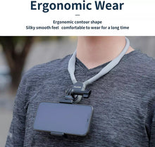 Load image into Gallery viewer, TELESIN Plus Magnetic Neck Mount Necklace Holder, Chest Head Shoulder Lanyard Strap Body Clip TE-HNB-001