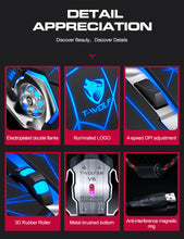 Load image into Gallery viewer, T-WOLF PUB G 5-in-1 Ergonomic LED Keyboard, Gaming LED Mouse, Converter Phone Holder with Mouse Pad Design