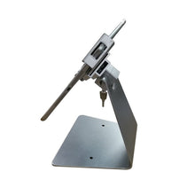 Load image into Gallery viewer, Universal Aluminum Desktop Anti-Theft Lock Stand Holder with Key Support for 7-13" Tablet 360° Flip Back & Front