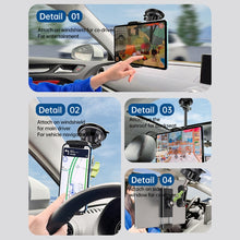 Load image into Gallery viewer, LAN PARTE Universal Car Magic Arm Suction Cup Phone Holder Flexible Bracket for Phone Tablet 12.9"