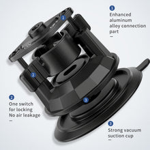 Load image into Gallery viewer, LAN PARTE Heavy Duty Universal Car Large Aluminum Suction Cup Phone Tablet Holder up to 12.9" Long Arm