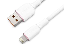 Load image into Gallery viewer, iQuick PVC USB-A to Lightning Fast Charging Cable 1M white 2.4A Max