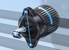 Load image into Gallery viewer, 360° Universal Car Phone Holder for Air Vent with Anti Fall Hook and One Touch Phone Mount Expandable witdth to 10cm