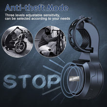 Load image into Gallery viewer, Rechargeble Bike Horn with Alarm, Anti-Theft Electric Bicycle Bell, 80~130db Adjustable Volume Loud Bicycle Ring Bell for Bike Handle bars