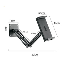 Load image into Gallery viewer, 4-12.9 Inch Aluminum Alloy Rotating Cantilever Wall Mount For Phones And Tablets