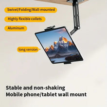 Load image into Gallery viewer, 4-12.9 Inch Aluminum Alloy Rotating Cantilever Wall Mount For Phones And Tablets