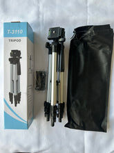 Load image into Gallery viewer, Light Weight Portable Aluminum Tripod Stand & Phone Bracket for Phone & Camera (Below 2kg) Height: 33~103cm