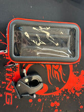 Load image into Gallery viewer, Universal 360° Rotatable Claw Clamp Motorcycle Bicycle Bike Handlebar Bags Waterproof for Touch Screen Case Up to Size 6.5"