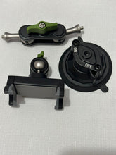Load image into Gallery viewer, LAN PARTE Heavy Duty Universal Car Large Aluminum Suction Cup Phone 360° Holder Flexible Bracket (Width 9cm)