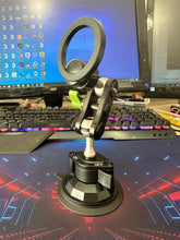 Load image into Gallery viewer, Lanparte Magsafe MagnetIc Mount Suction Phone Holder Heavy Duty Strong Suction Big Base for Car Windshield