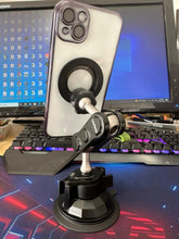 Load image into Gallery viewer, Lanparte Magsafe MagnetIc Mount Suction Phone Holder Heavy Duty Strong Suction Big Base for Car Windshield