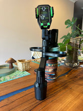 Load image into Gallery viewer, MAILUZHE Car Cup Holder 4 in 1 Expander Tray,Detachable Car Food Tray Retractable with Dual Cup Holder, Phone Holder, 360°Rotation Adjustable Base, Road Trip Essentials Car Accessories (D04)